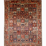 Persian Bakhtiari Rug | 9' 9" x 12' 2" - Rug the Rock - availableBakhtiariHand-knotted