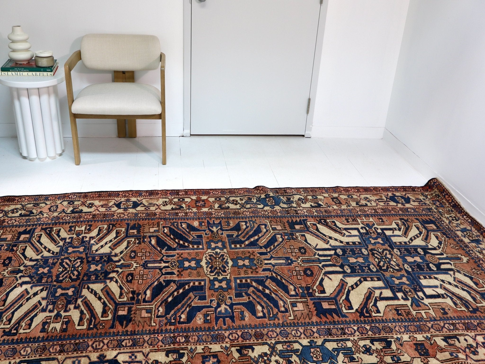 Persian Bakhtiari Runner Rug | 4' 11" x 13' 8" - Rug the Rock - available rugshamadan rugsLarge Rugs > 4' x 8'