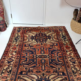 Persian Bakhtiari Runner Rug | 4' 11" x 13' 8" - Rug the Rock - available rugshamadan rugsLarge Rugs > 4' x 8'