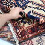 Persian Bakhtiari Runner Rug | 4' 11" x 13' 8" - Rug the Rock - available rugshamadan rugsLarge Rugs > 4' x 8'