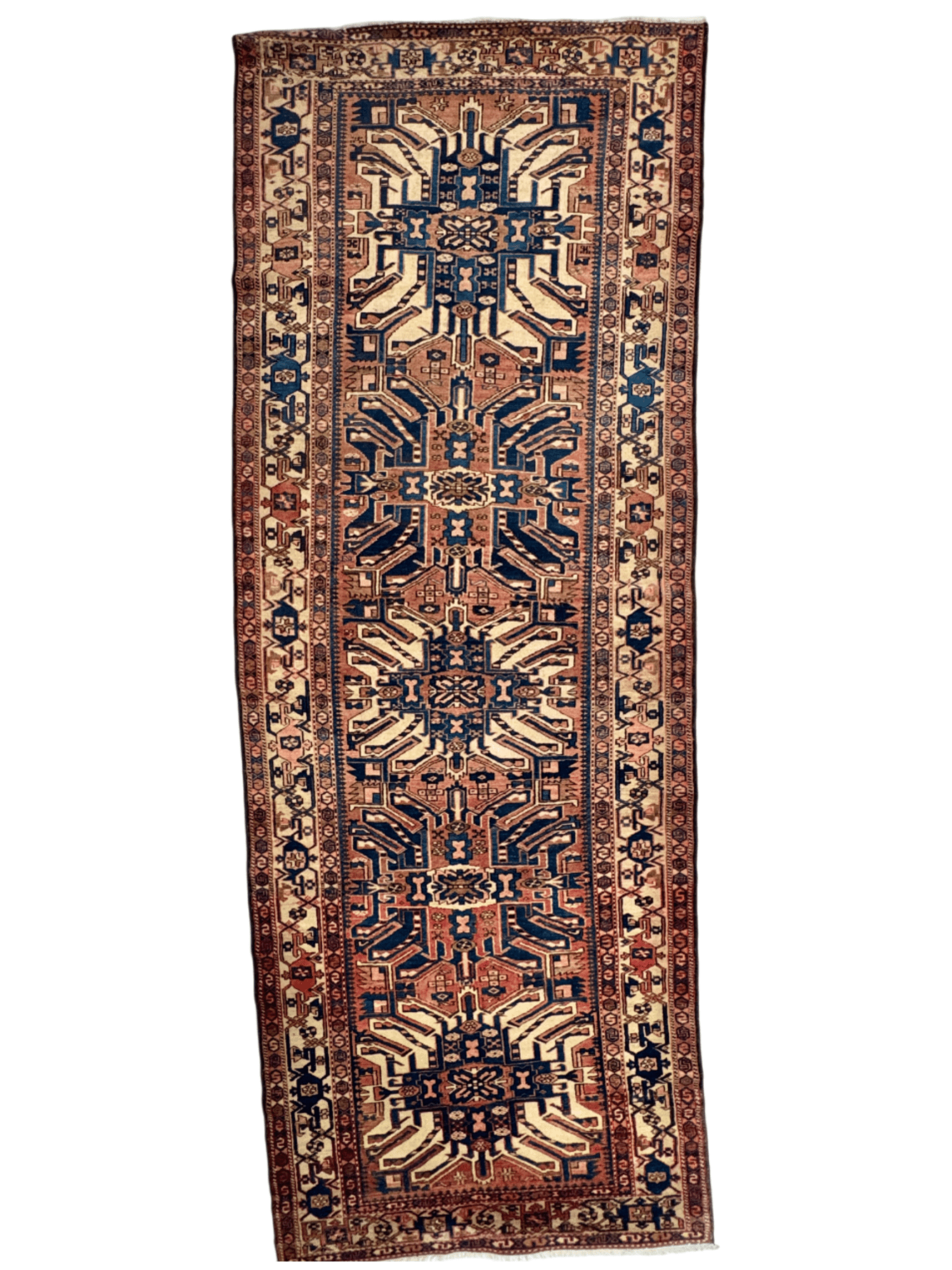 Persian Bakhtiari Runner Rug | 4' 11" x 13' 8" - Rug the Rock - available rugshamadan rugsLarge Rugs > 4' x 8'