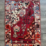 Persian Bakhtiari Wagireh Rug | 2' 5" x 3' 11" - Rug the Rock