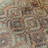 Persian Baluch Rug | 3' 2” x 5' 5" - Rug the Rock - 