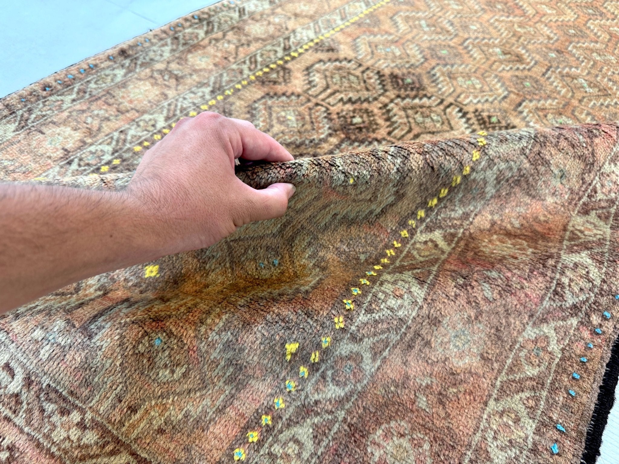Persian Baluch Rug | 3' 2” x 5' 5" - Rug the Rock - 
