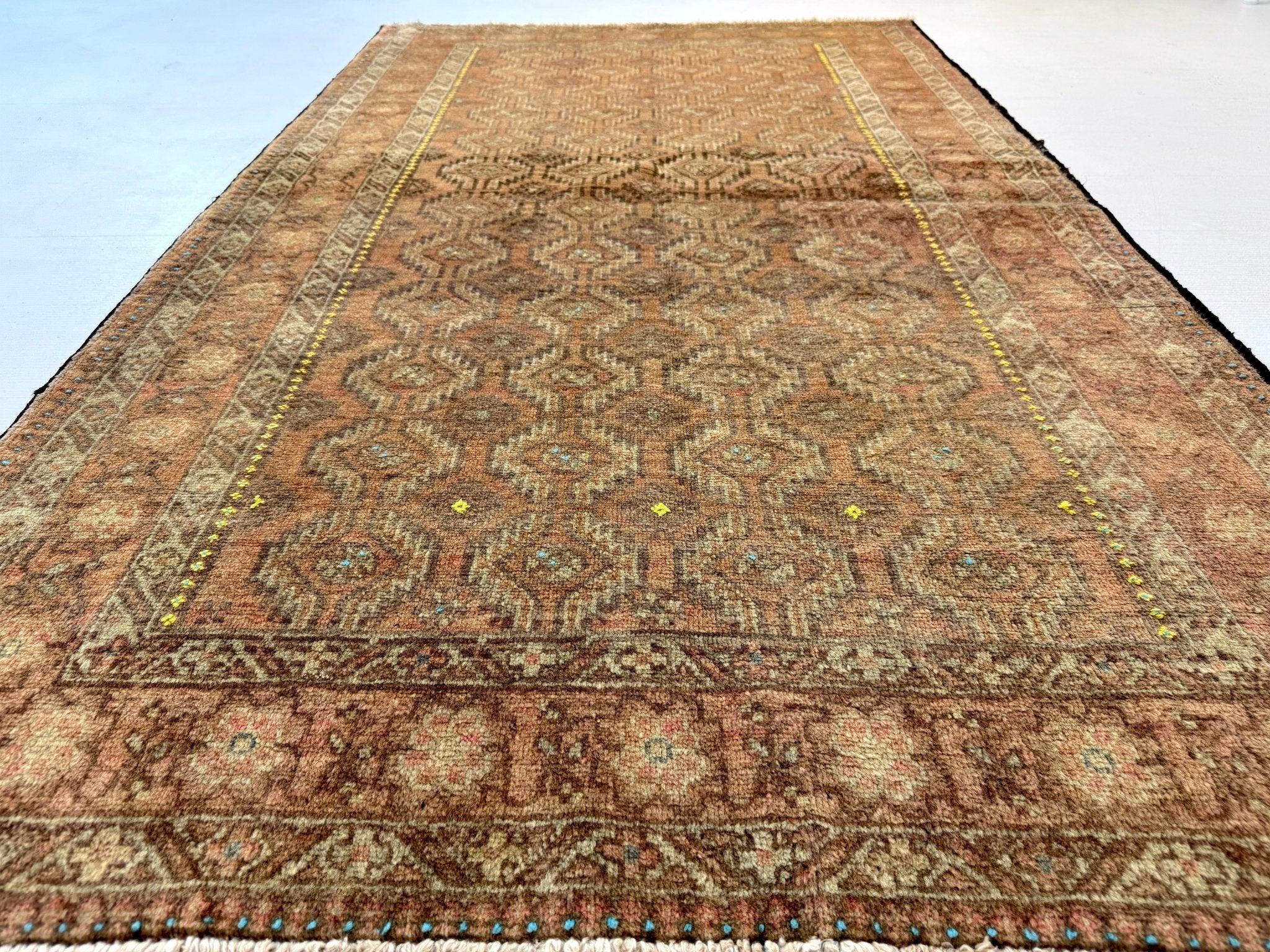 Persian Baluch Rug | 3' 2” x 5' 5" - Rug the Rock - 