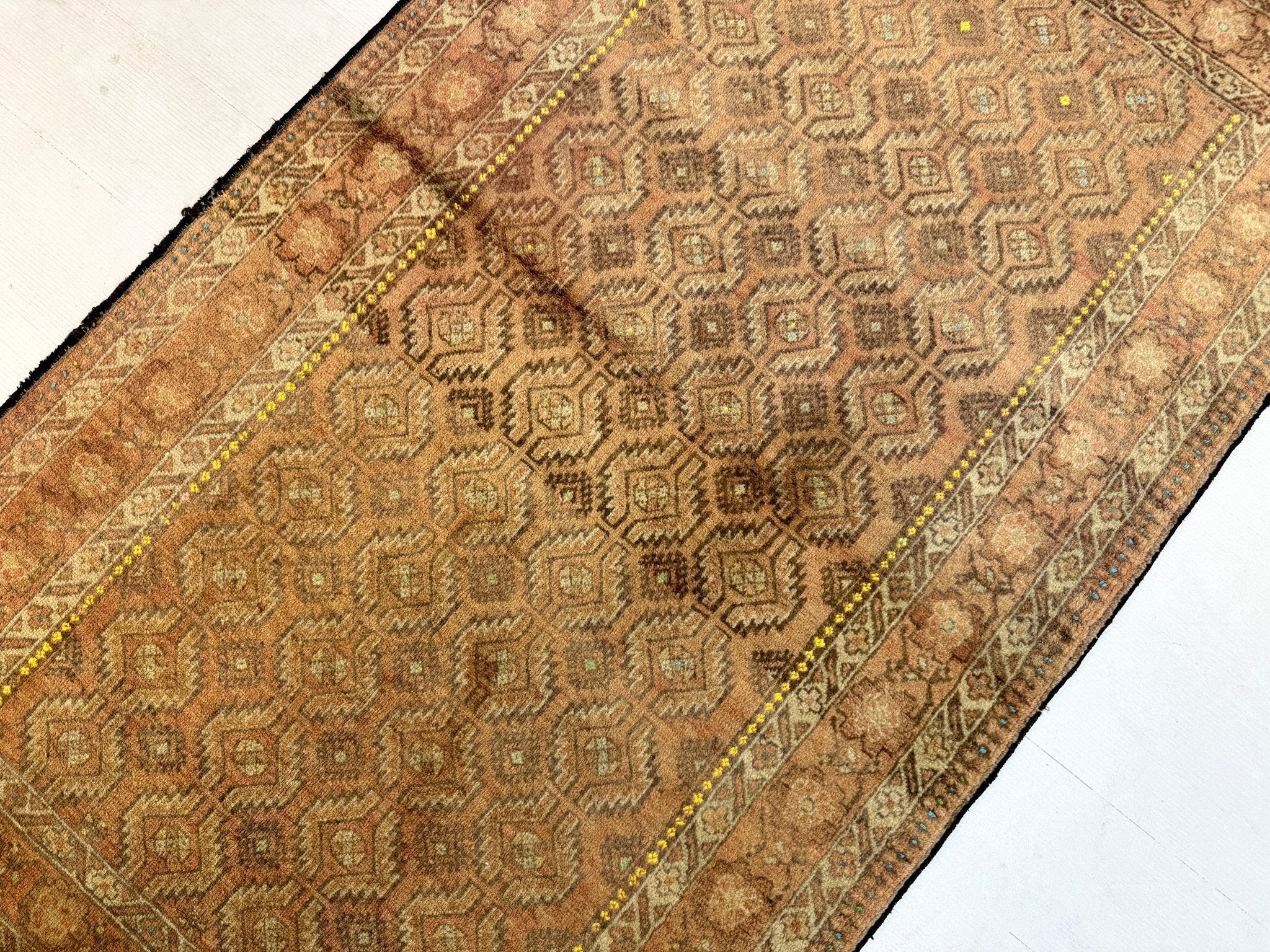 Persian Baluch Rug | 3' 2” x 5' 5" - Rug the Rock - 