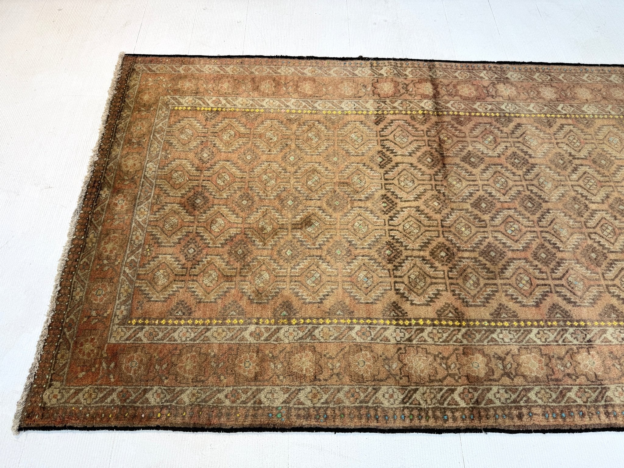 Persian Baluch Rug | 3' 2” x 5' 5" - Rug the Rock - 