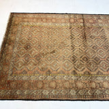 Persian Baluch Rug | 3' 2” x 5' 5" - Rug the Rock - 