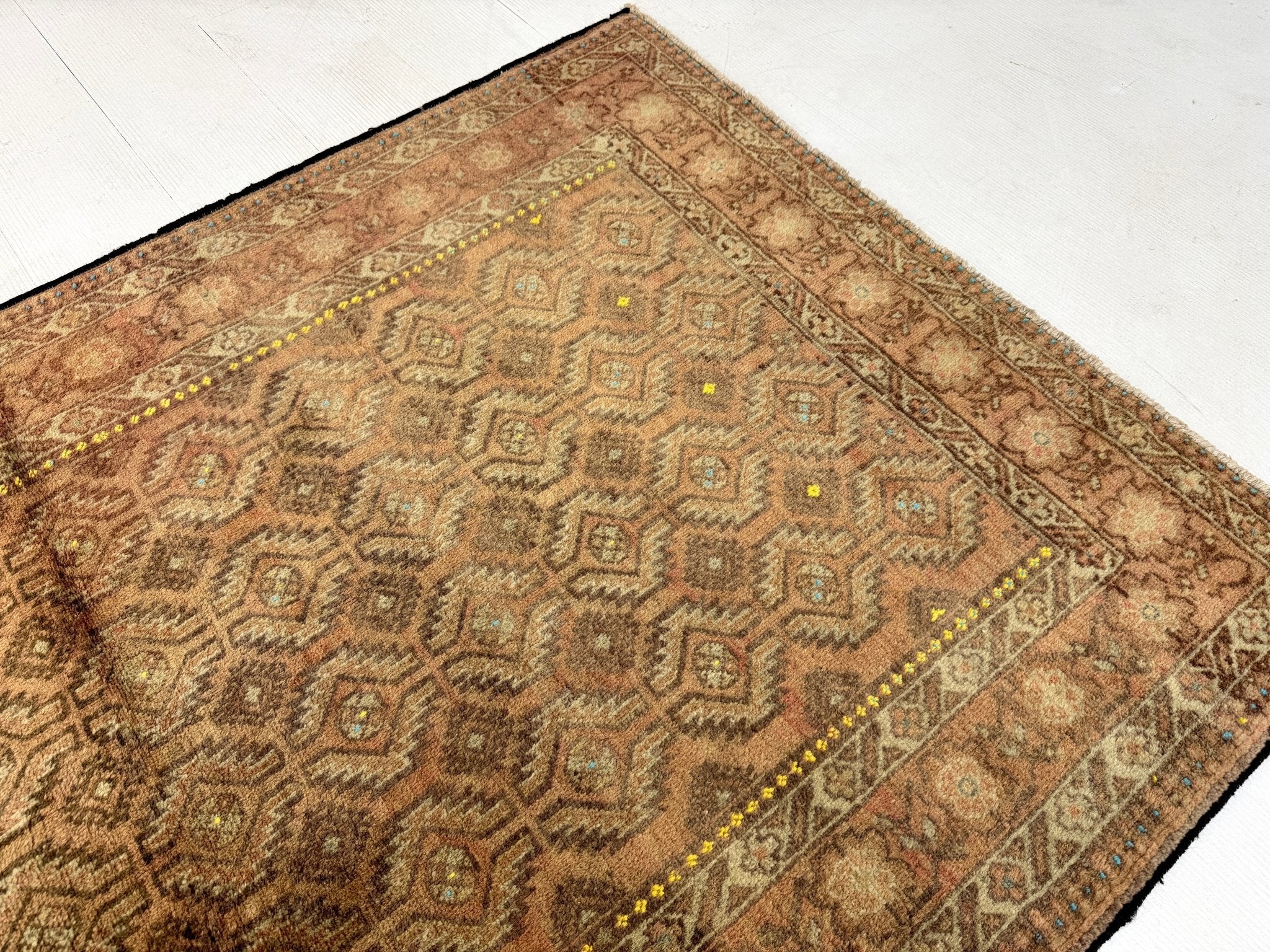 Persian Baluch Rug | 3' 2” x 5' 5" - Rug the Rock - 