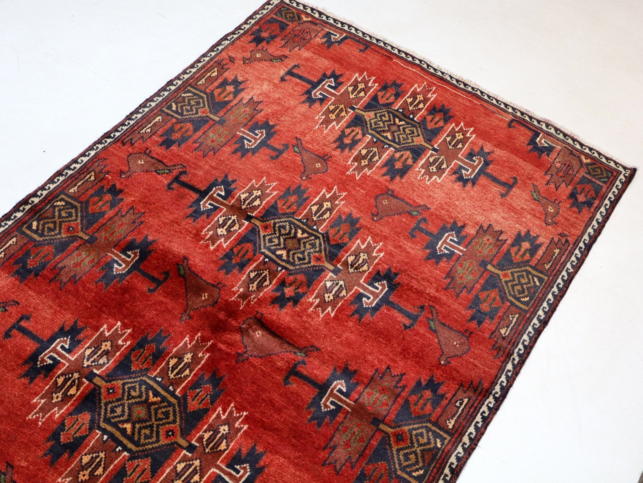 Persian Baluch Rug | 3' 3” x 5' 9" - Rug the Rock - 