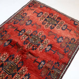 Persian Baluch Rug | 3' 3” x 5' 9" - Rug the Rock - 