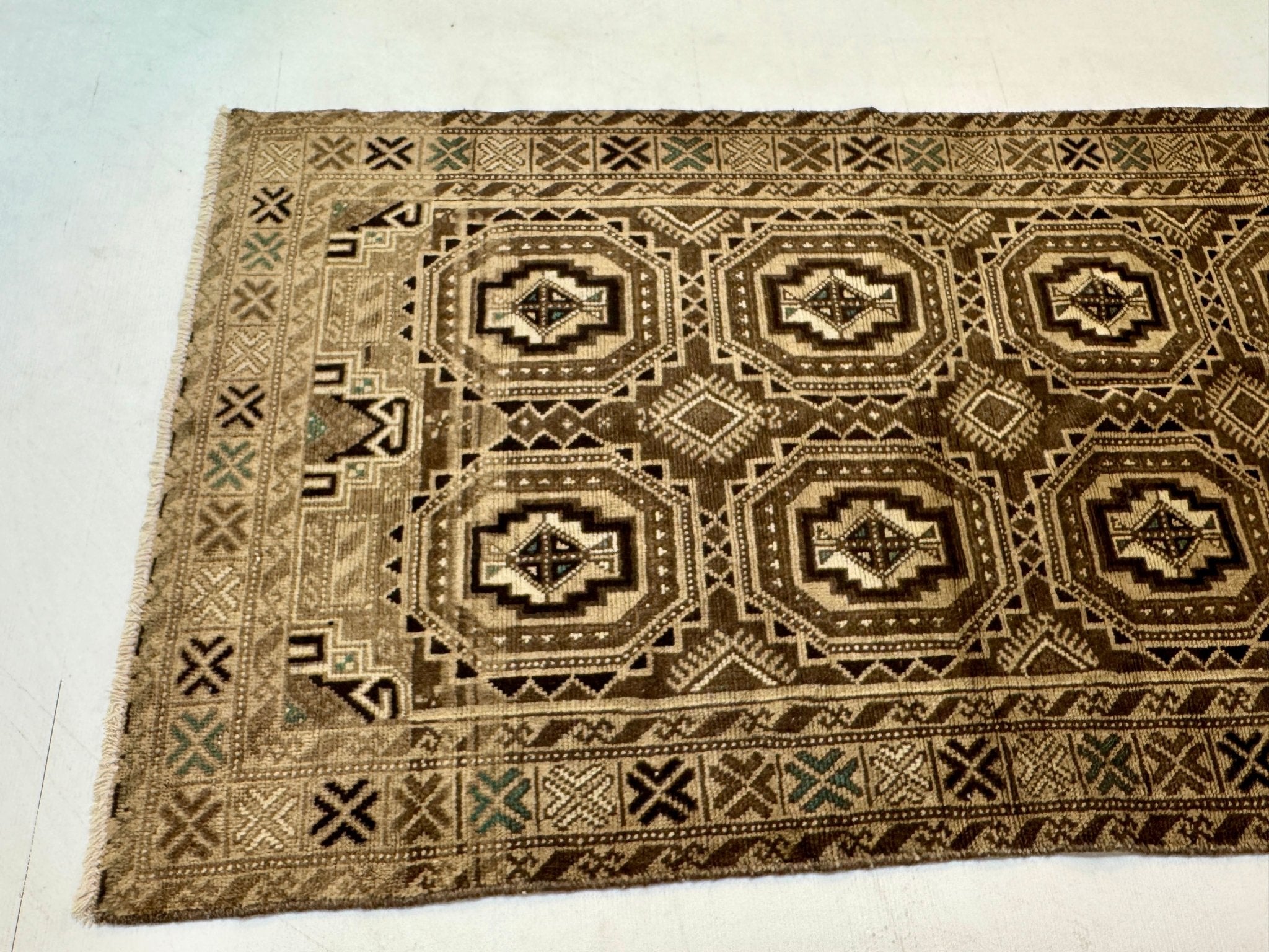 Persian Baluch Rug | 3' 3” x 6' 3" - Rug the Rock - 