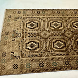 Persian Baluch Rug | 3' 3” x 6' 3" - Rug the Rock - 