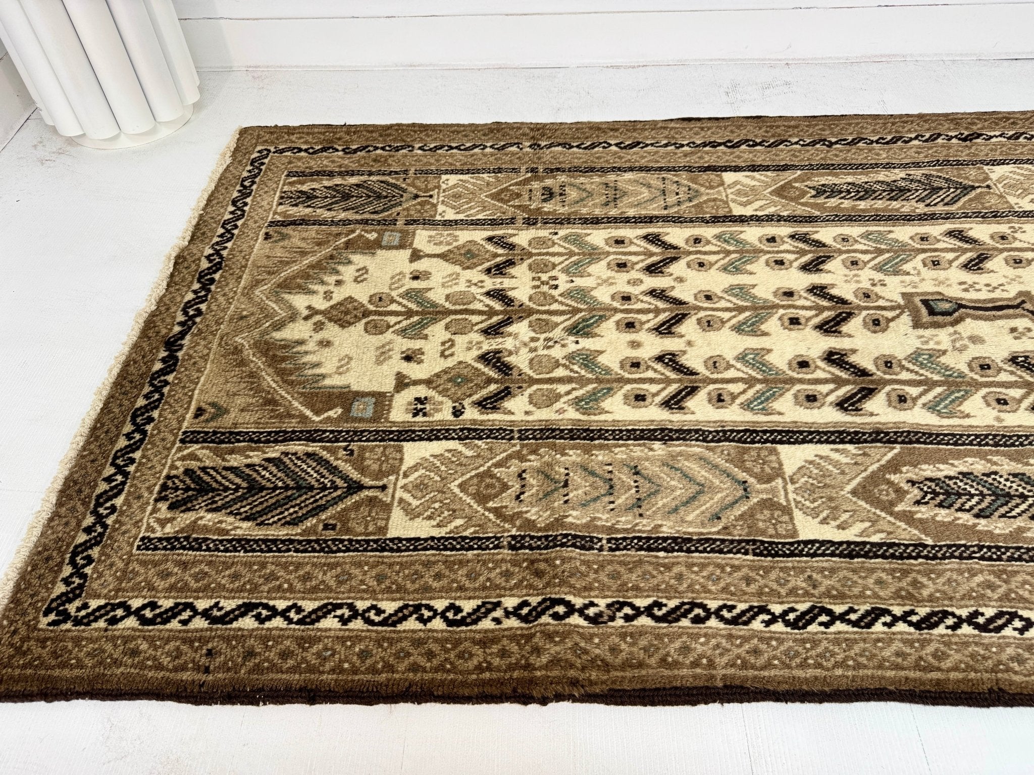 Persian Baluch Rug | 3' 5” x 6' 1" - Rug the Rock - 