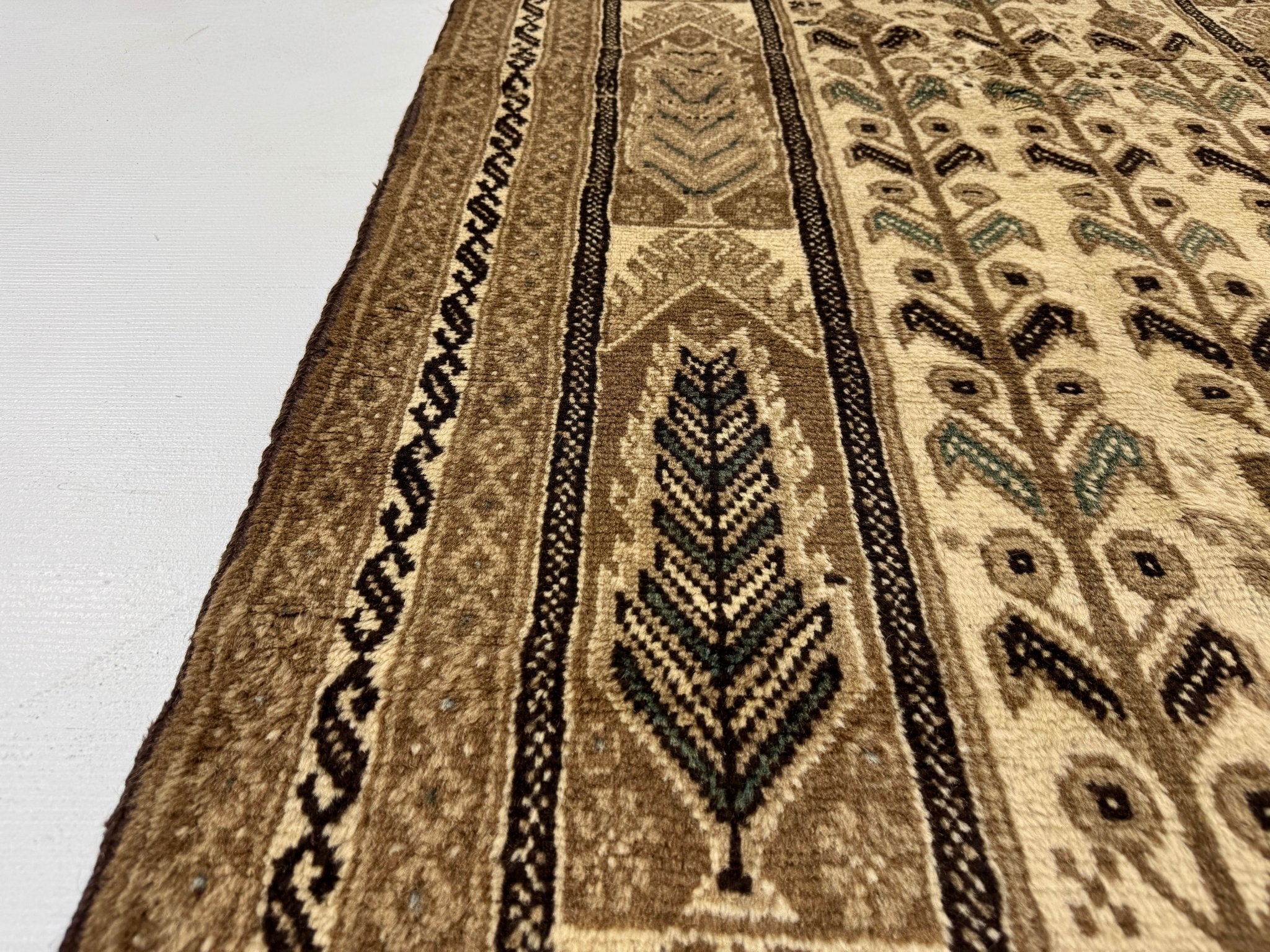 Persian Baluch Rug | 3' 5” x 6' 1" - Rug the Rock - 