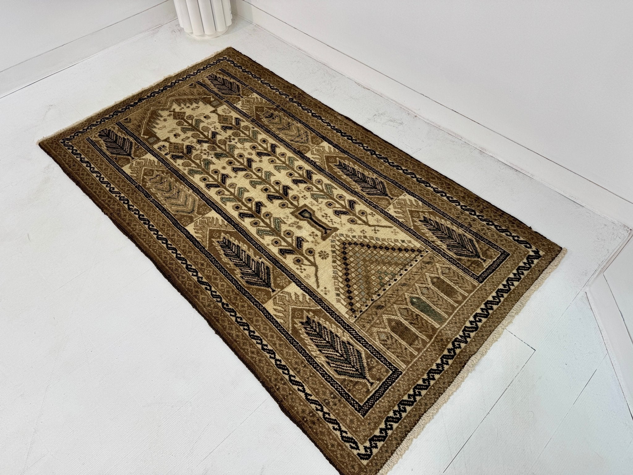 Persian Baluch Rug | 3' 5” x 6' 1" - Rug the Rock - 