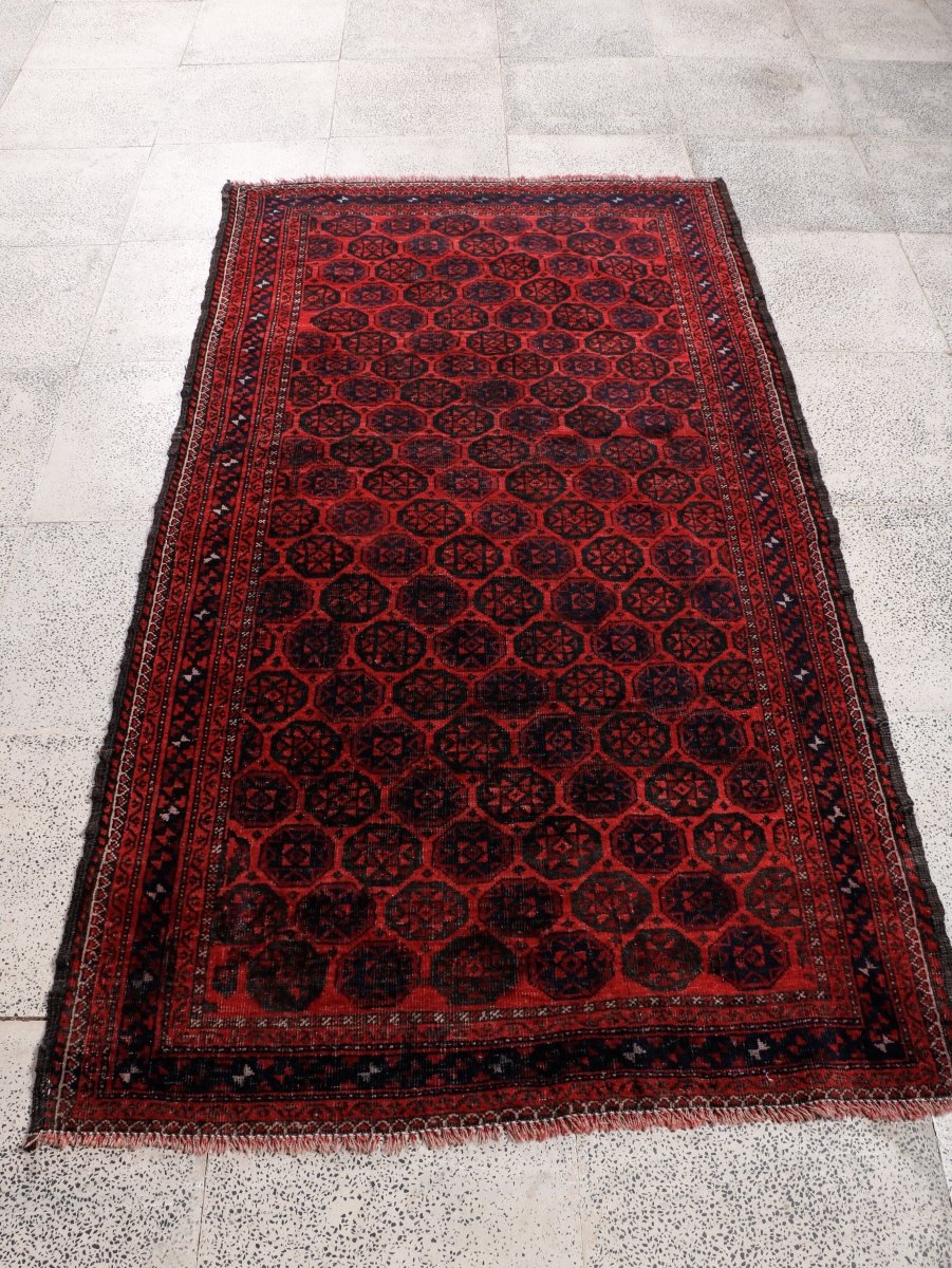 Persian Baluch Rug | 3' 6” x 6' 4" - Rug the Rock - 