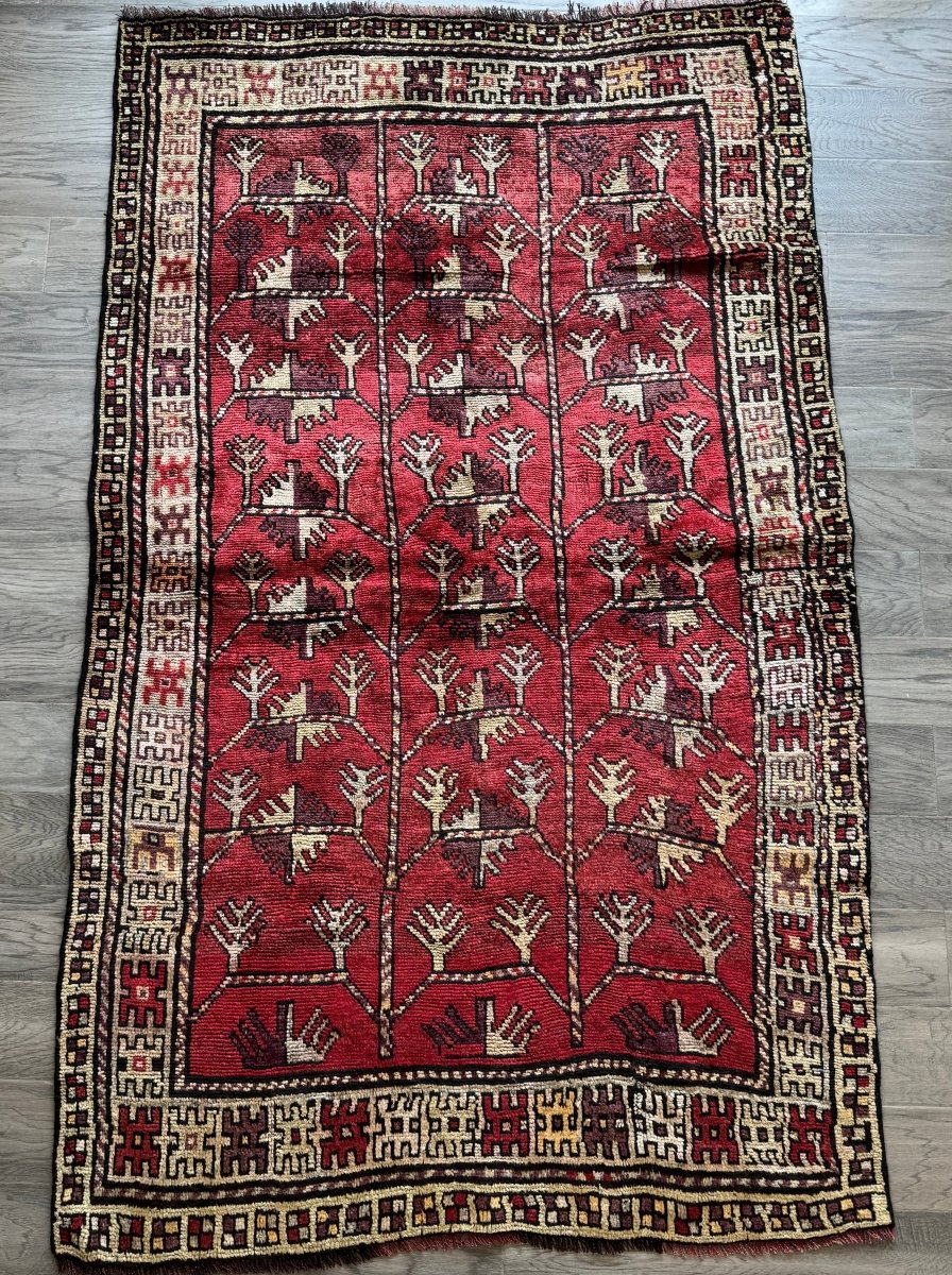 Persian Baluch Rug | 3' 7" x 5' 11" - Rug the Rock