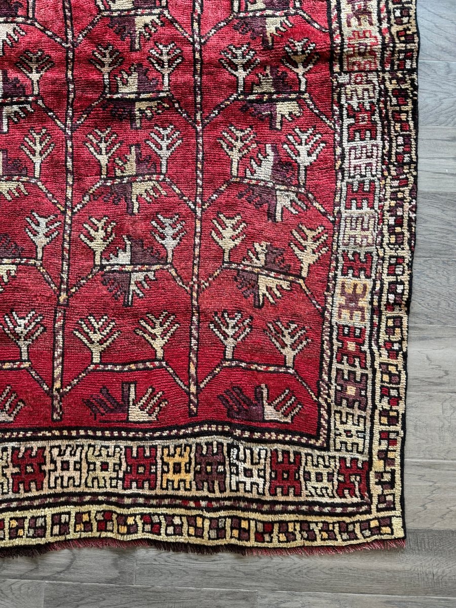 Persian Baluch Rug | 3' 7" x 5' 11" - Rug the Rock