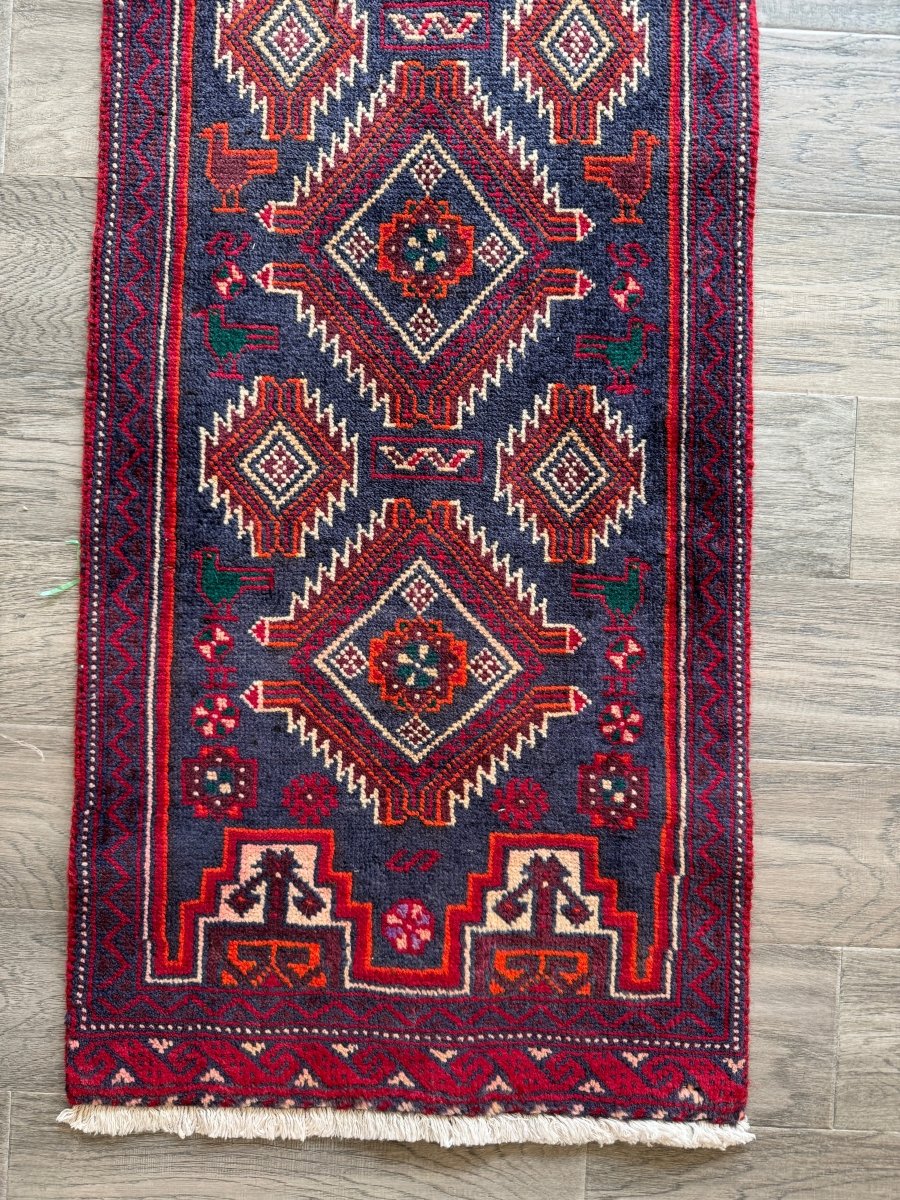 Persian Baluch Runner | 1' 5" x 6' 9" - Rug the Rock