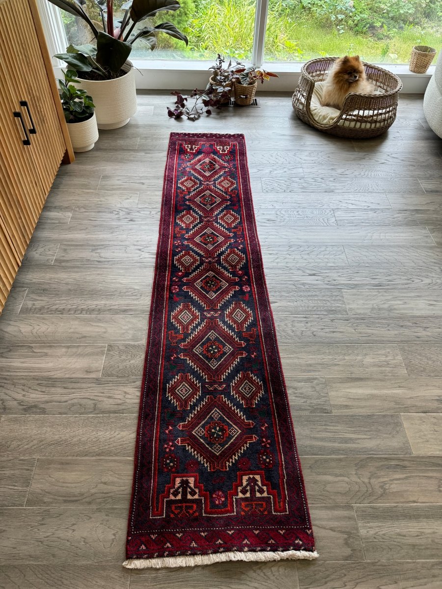 Persian Baluch Runner | 1' 5" x 6' 9" - Rug the Rock