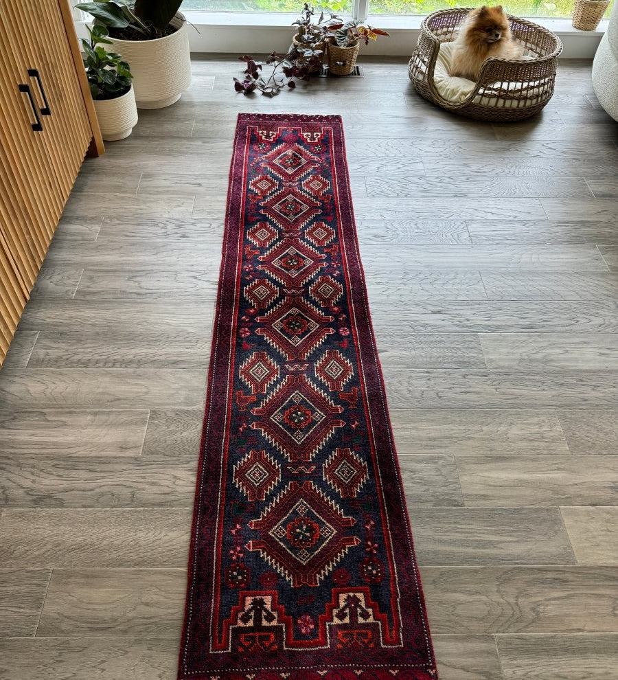 Persian Baluch Runner | 1' 5" x 6' 9" - Rug the Rock