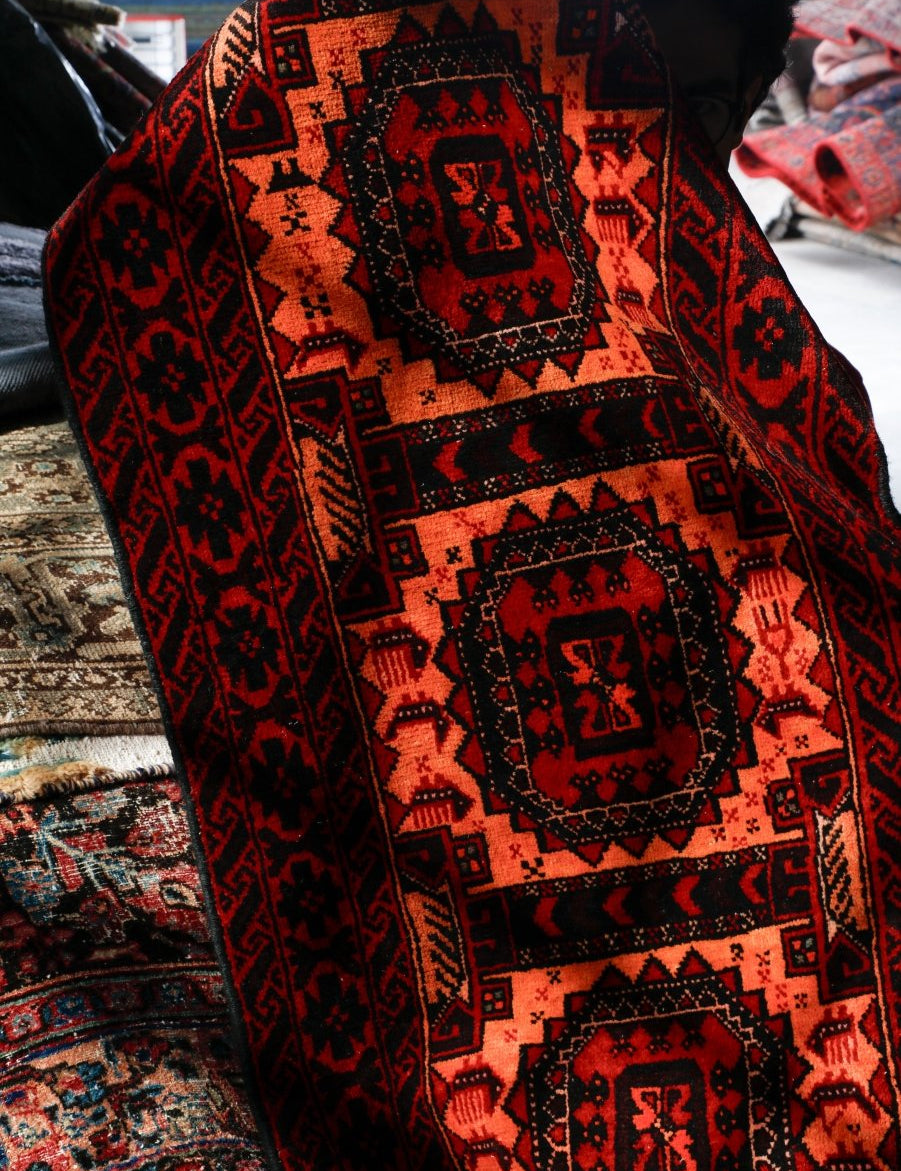 Persian Baluch Runner Rug | 2' 1” x 5' 7" - Rug the Rock - 