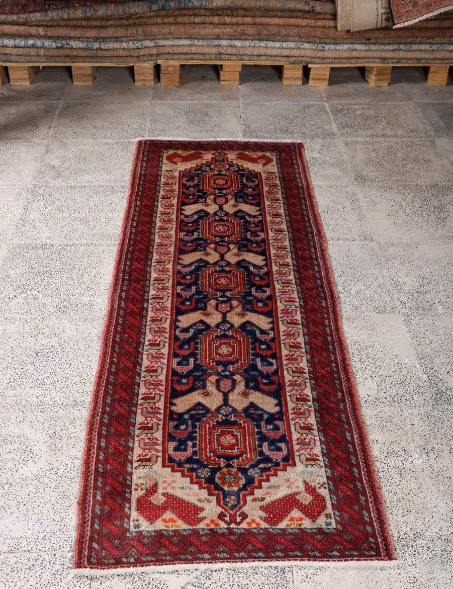 Persian Baluch Runner Rug | 2' 3” x 6' 8" - Rug the Rock - 