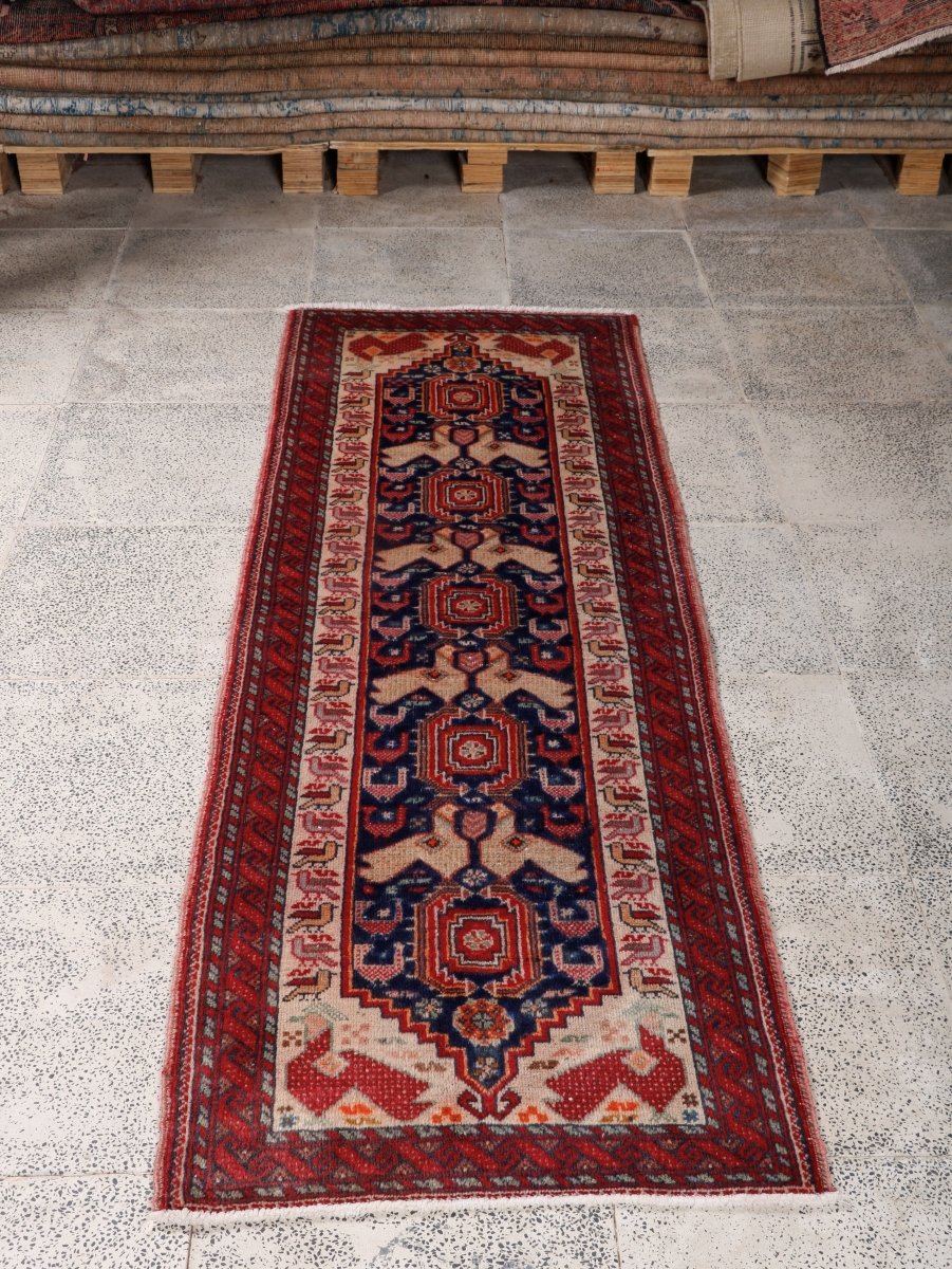 Persian Baluch Runner Rug | 2' 3” x 6' 8" - Rug the Rock - 