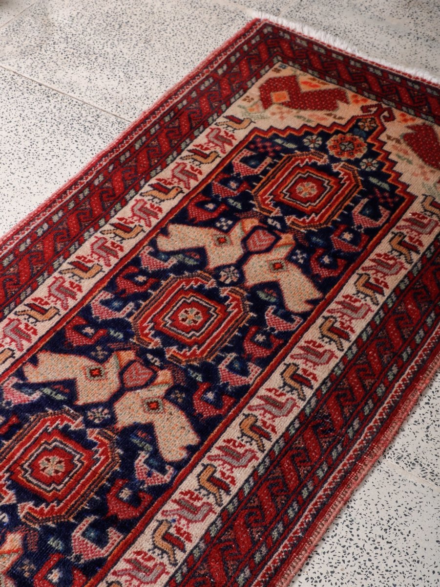 Persian Baluch Runner Rug | 2' 3” x 6' 8" - Rug the Rock - 