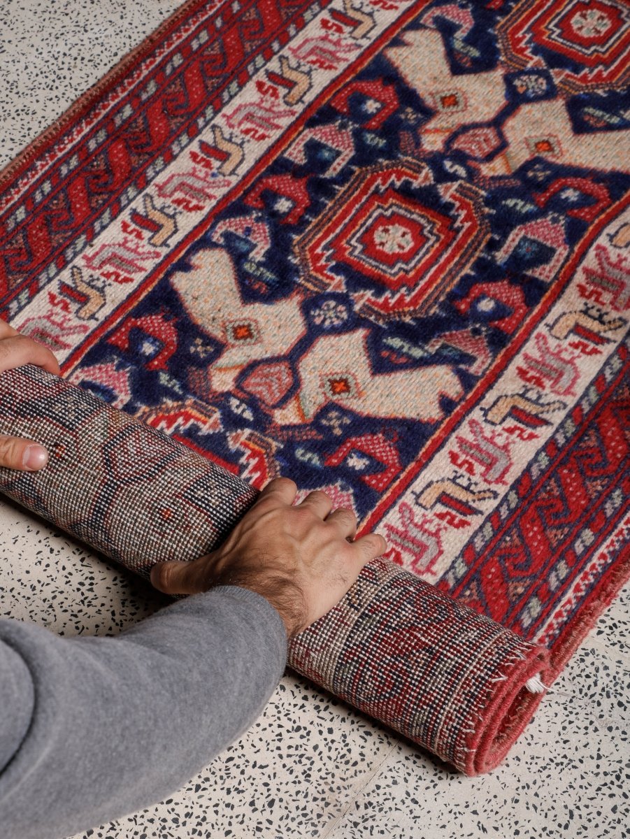 Persian Baluch Runner Rug | 2' 3” x 6' 8" - Rug the Rock - 