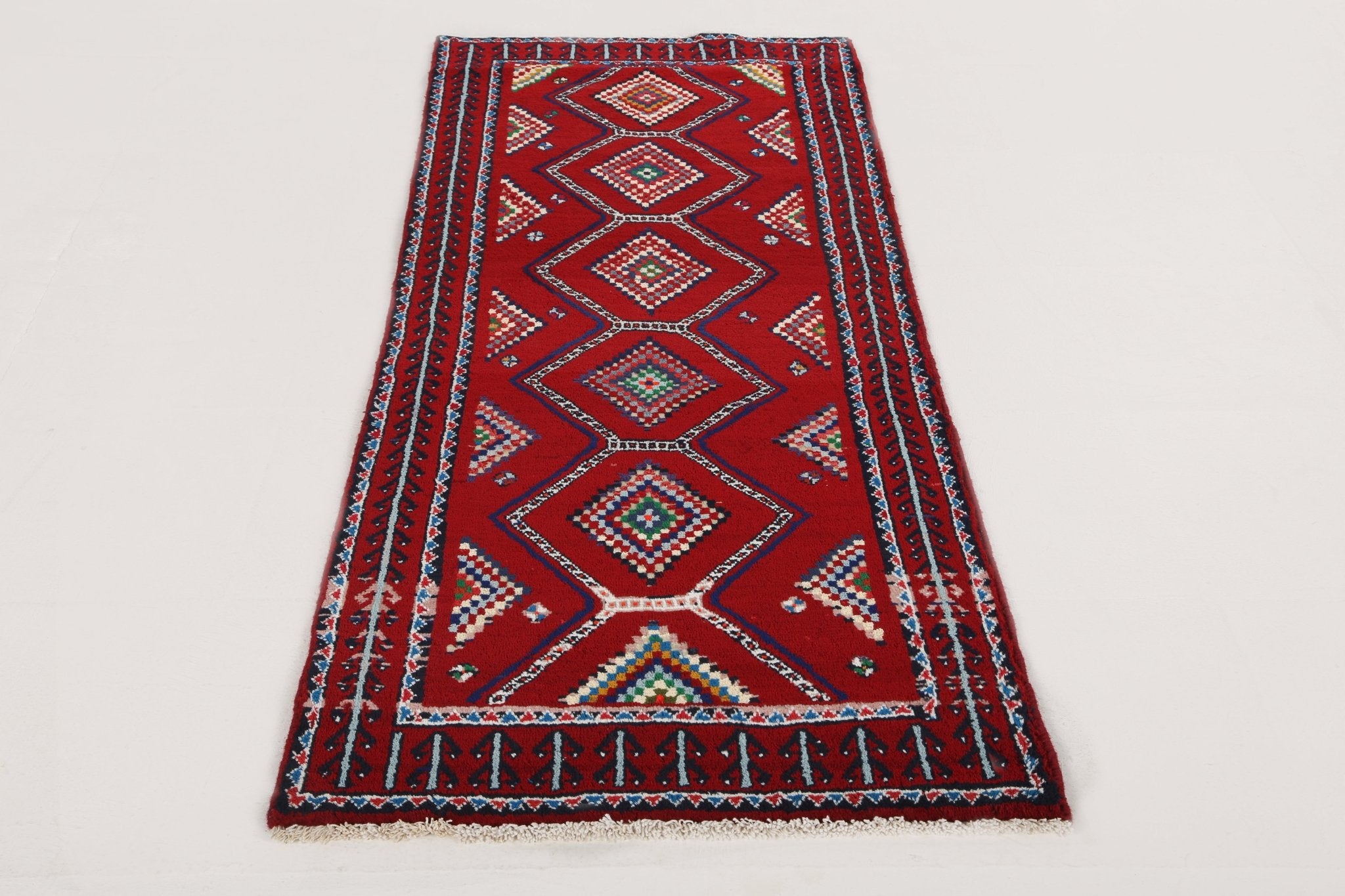 Persian Baluch Runner Rug | 2' 9" x 6' 11" - Rug the Rock - 