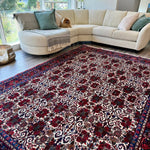 Persian Bidjar Halvai Rug | 7' 3" x 10' 10" - Rug the Rock