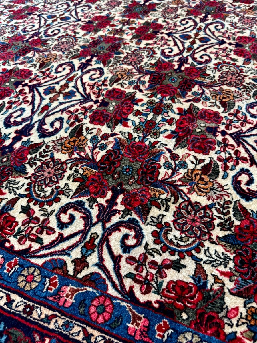 Persian Bidjar Halvai Rug | 7' 3" x 10' 10" - Rug the Rock