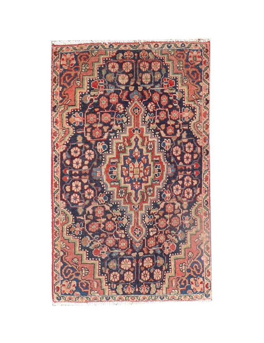 Persian Bidjar Rug | 1' 8” x 2' 9" - Rug the Rock - 