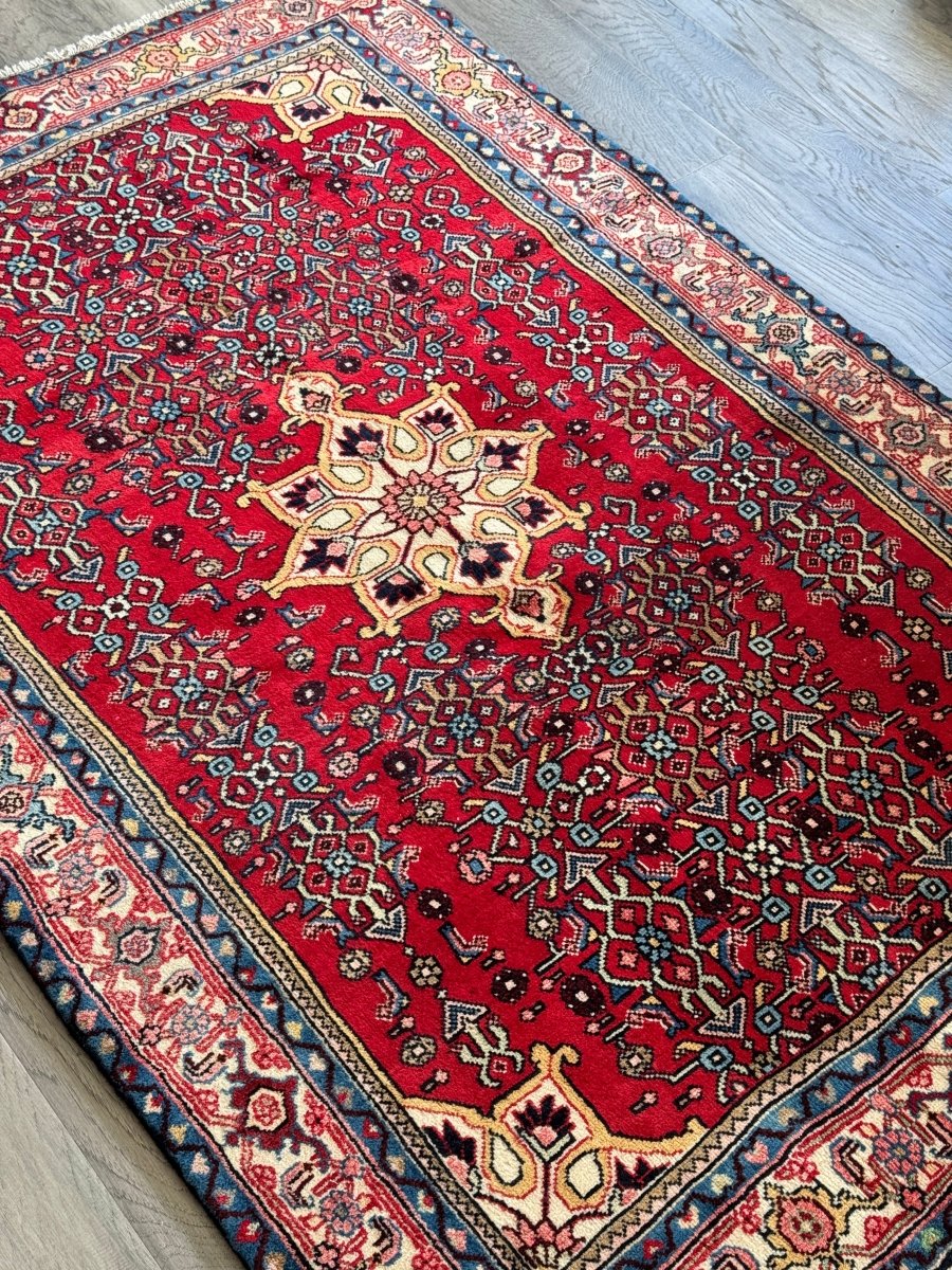 Persian Bidjar Rug | 3' 8" x 5' 4" - Rug the Rock