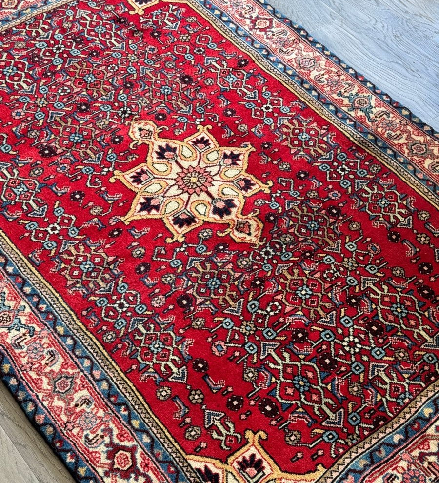 Persian Bidjar Rug | 3' 8" x 5' 4" - Rug the Rock