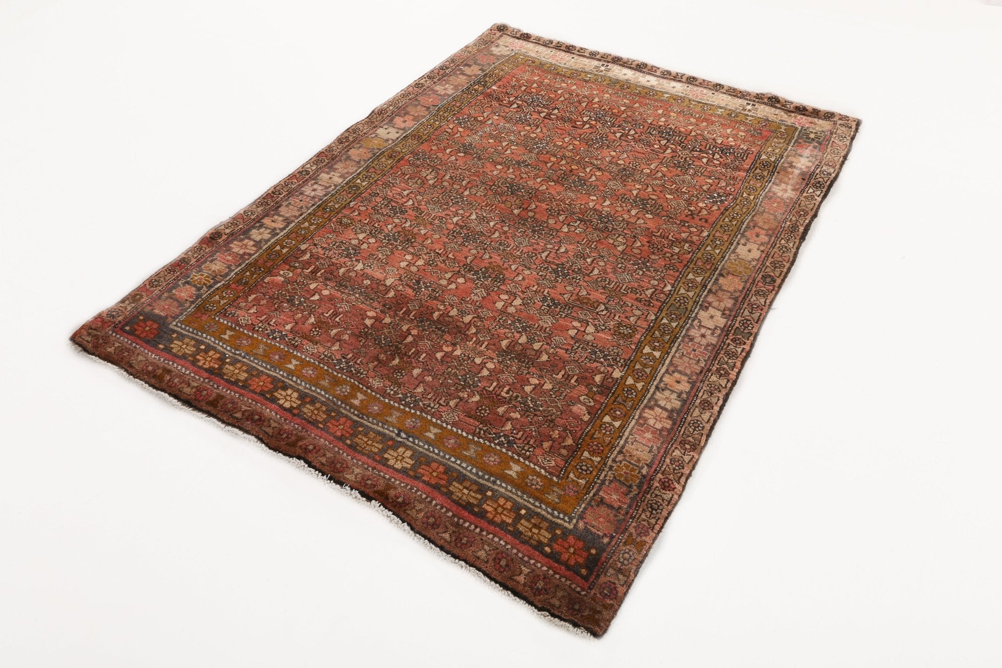 Persian Bidjar Rug | 4' 2" x 5' 9" - Rug the Rock - 