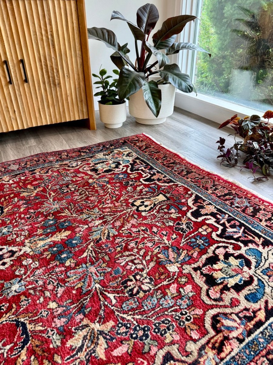 Persian Bidjar Rug | 5' 1" x 9' 2" - Rug the Rock