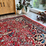 Persian Bidjar Rug | 5' 1" x 9' 2" - Rug the Rock