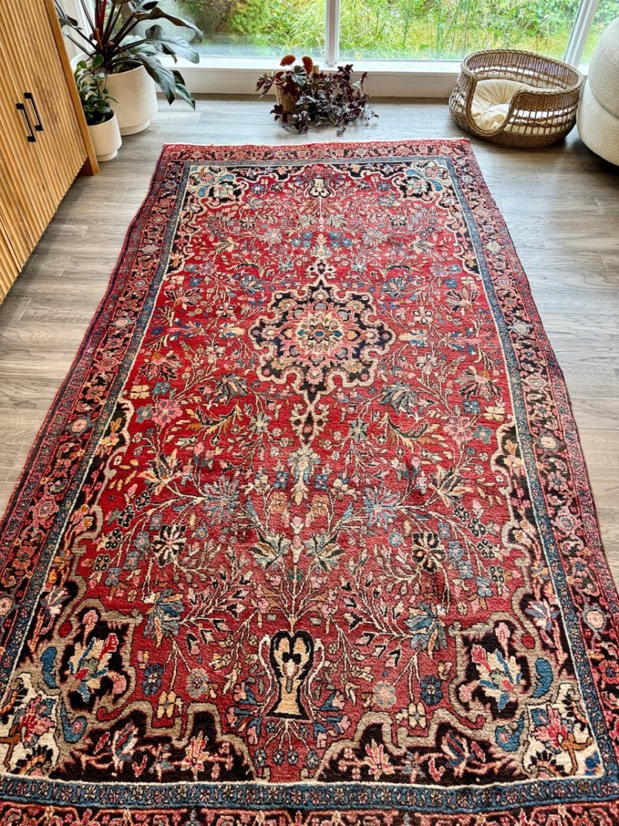 Persian Bidjar Rug | 5' 1" x 9' 2" - Rug the Rock