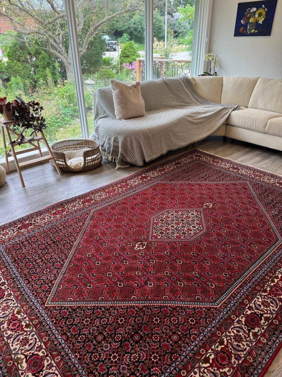 Persian Bidjar Rug | 6' 5" x 9' 9" - Rug the Rock