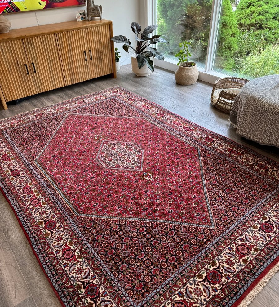 Persian Bidjar Rug | 6' 5" x 9' 9" - Rug the Rock