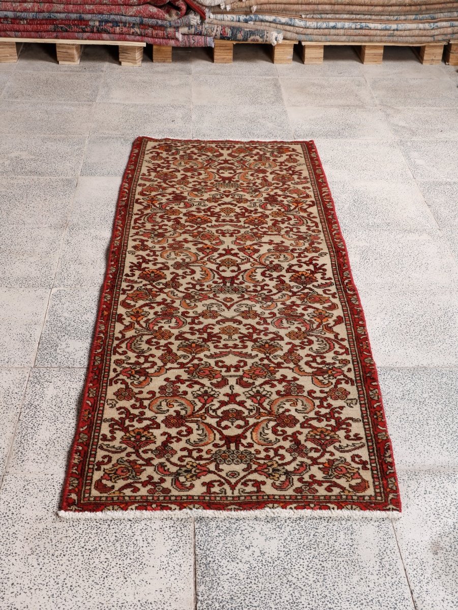 Persian Bidjar Runner Rug | 2' 4” x 6' 10" - Rug the Rock - 