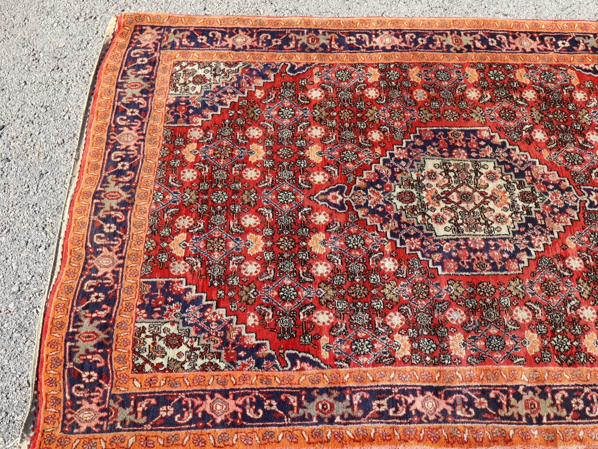 Persian Bijar Rug | 3' 9" x 5' 7" - Rug the Rock - available