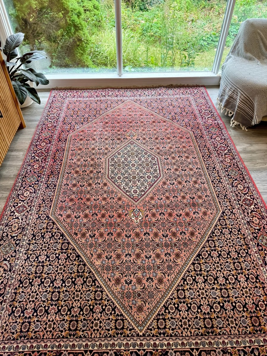 Persian Bijar Rug | 6' 7" x 10' 2" - Rug the Rock