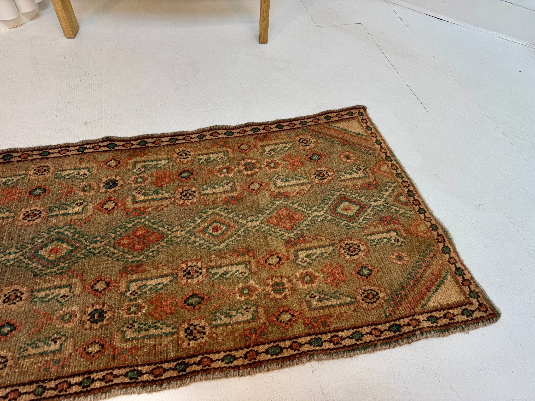 Persian Borujerd Runner Rug | 1' 10” x 6' 5" - Rug the Rock - 