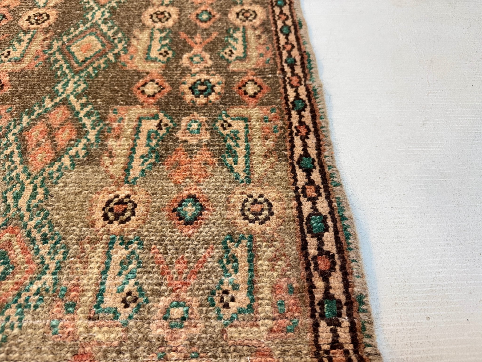 Persian Borujerd Runner Rug | 1' 10” x 6' 5" - Rug the Rock - 