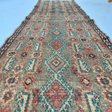 Persian Borujerd Runner Rug | 1' 10” x 6' 5" - Rug the Rock - 
