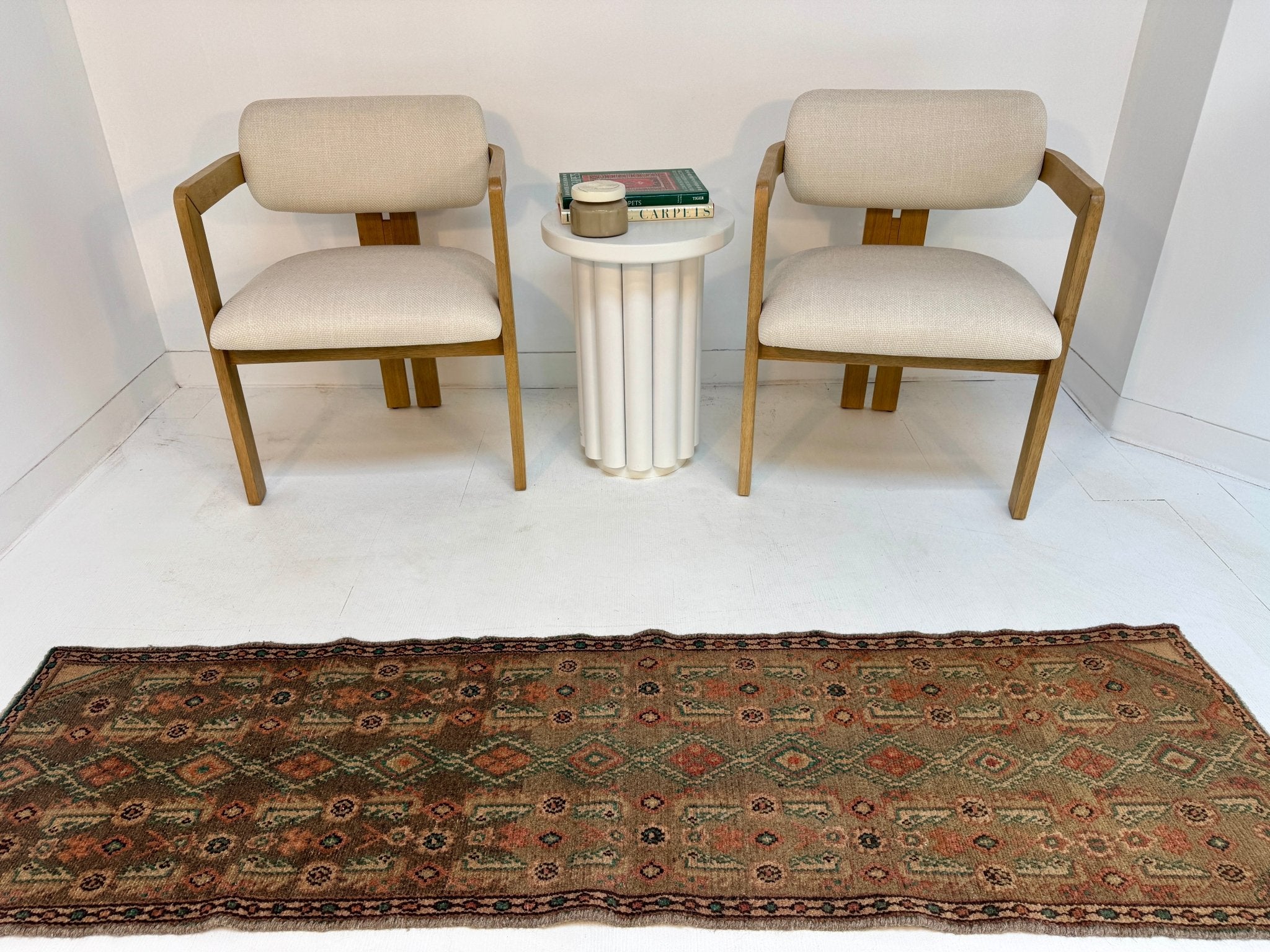 Persian Borujerd Runner Rug | 1' 10” x 6' 5" - Rug the Rock - 